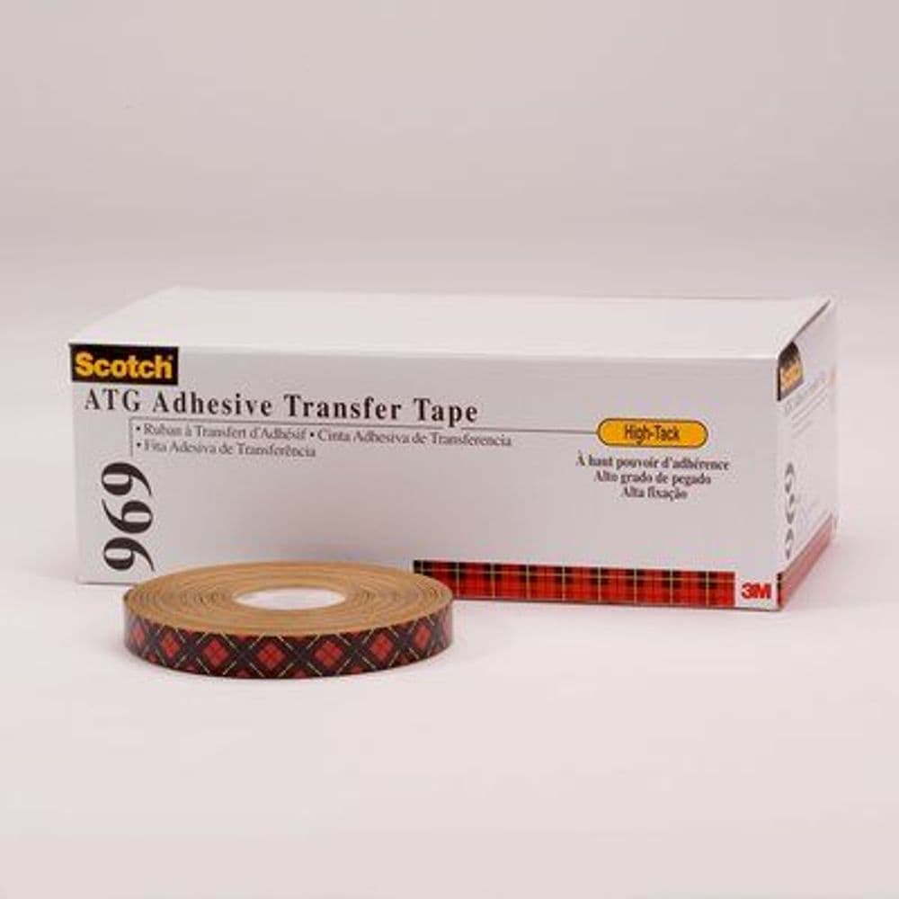 3M™ 969 ATG Adhesive Transfer Tape - Roll & Box