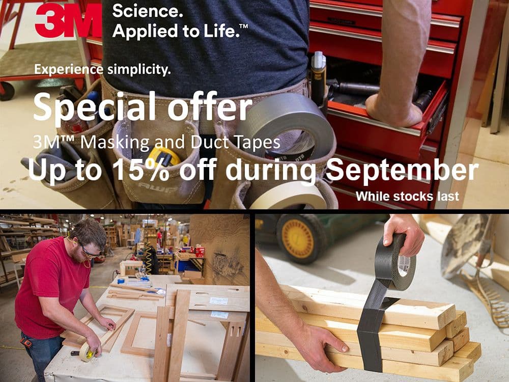 3M masking and ducting offer 