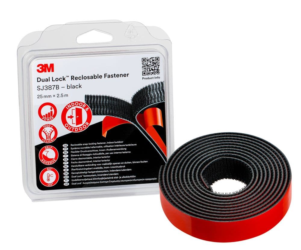 3m dual lock reclosable fastener