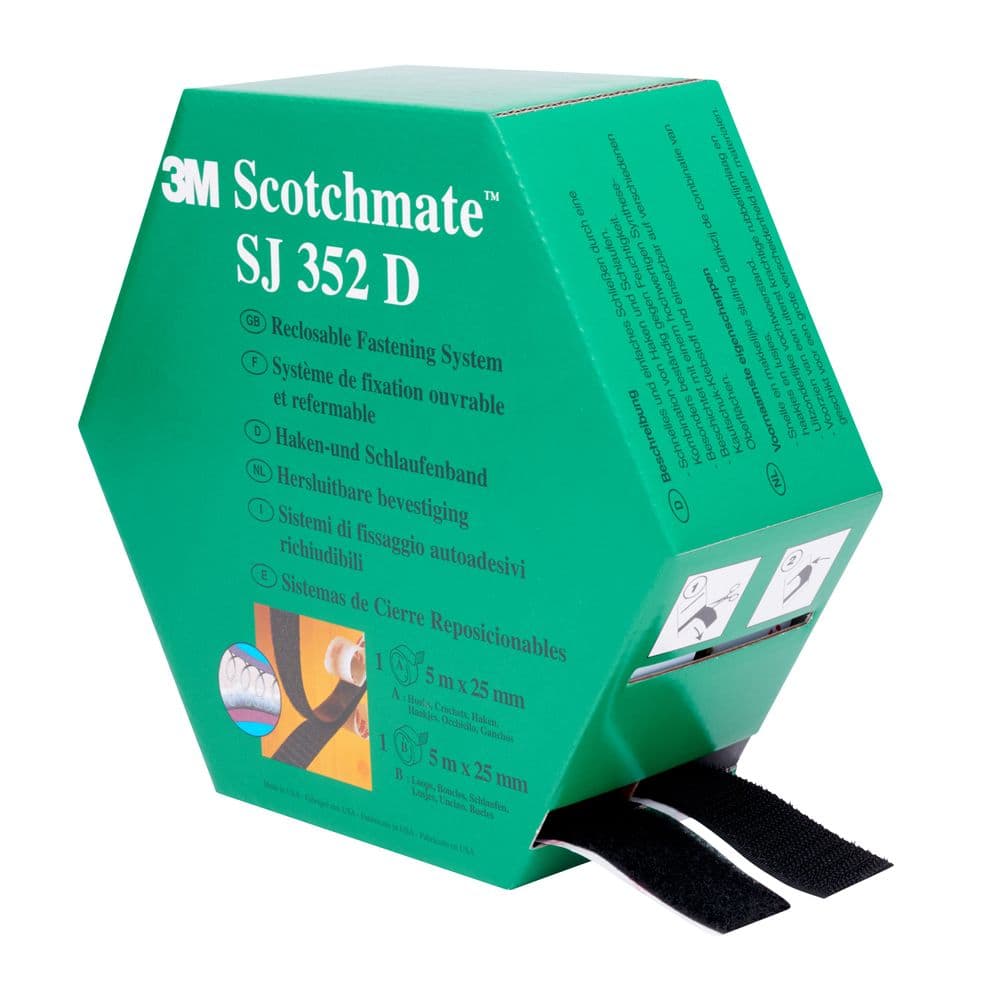 resclosable fastener twin pack